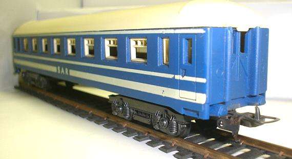 LIMA HO: SAR Junior Blue Train Passenger Carraige in good used condition.No box.