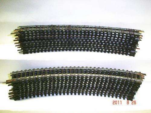 HO LIMA TRACK: 20pc; No 3030 metal track in good condition. (Made in Italy)