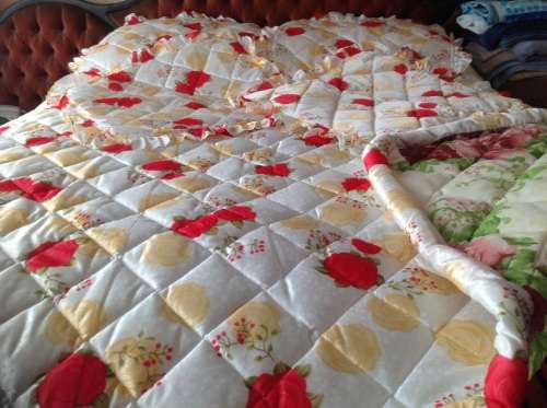 NEW RANGE 3D Luxury Satin Comforter Set with PURE Cotten Inners (RED HOT!!!)