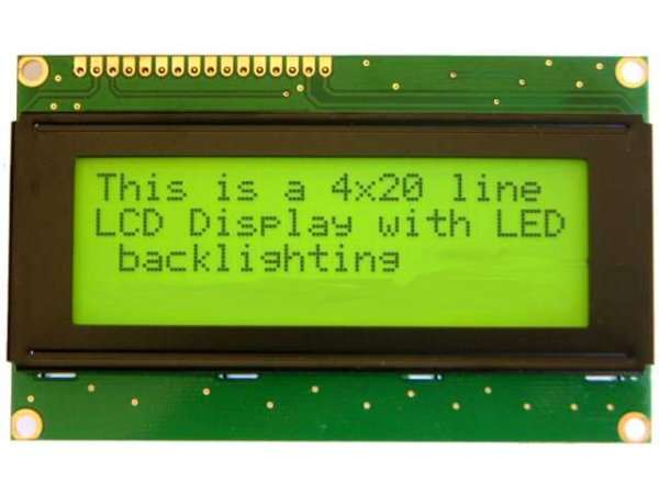LCD 2004 Display Green