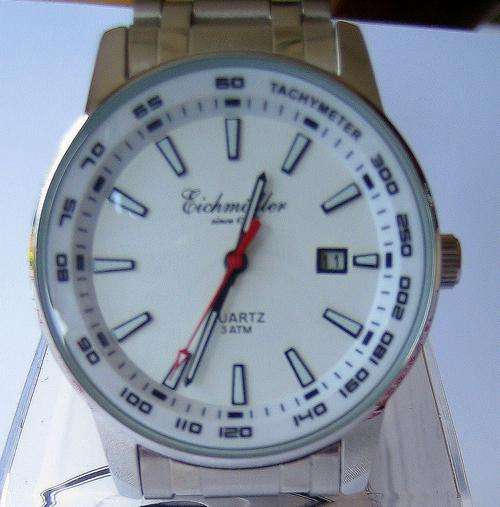 NEW AUTHENTIC GERMAN MADE EICHMULLER TACHYMETER QUARTZ 3 ATM WATER RESISTANT NO. 2