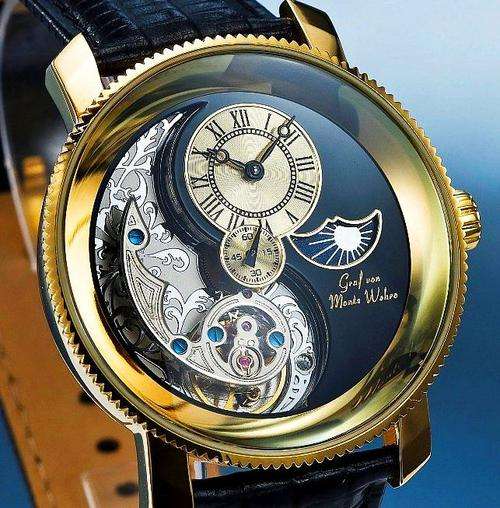 (Last One) LIMITED EDITION 20/20 NEW Authentic AUTOMATIC GRAF Von MONTE WEHRO "Blackpool" MOON PHASE