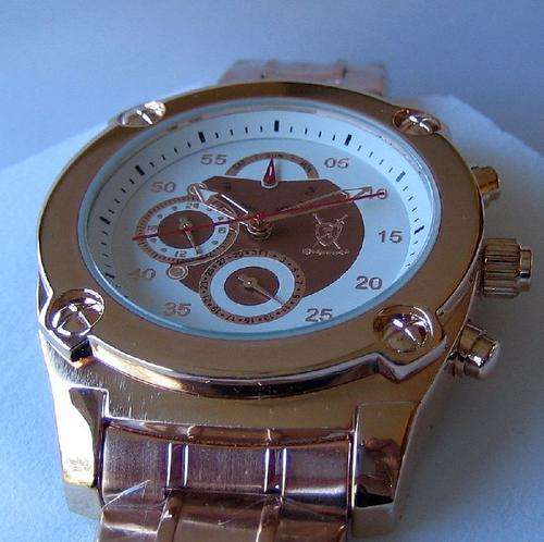 NEW AUTOMATIC KONIGSWERK "Pharsalos" QUARTZ ROSE GOLD