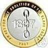 2 POUND SCARCE COIN END OF SLAVE TRADE 1807 200 YRS ANNIV.