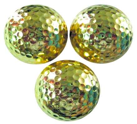 24 ct  GOLD GOLF BALLS - BRAND NEW