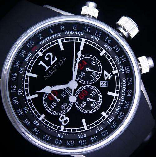 BRAND NEW NAUTICA CHRONOGRAPH TACHYMETER QUARTZ