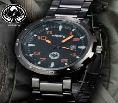 BRAND NEW INFANTRY GENTS ARMY DATE QUARTZ