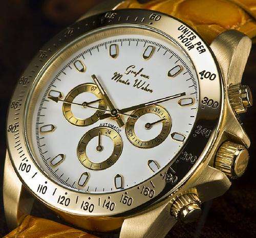 BRAND NEW Authentic GRAF Von MONTE WEHRO MONACO AUTOMATIC MULTI FUNCTION