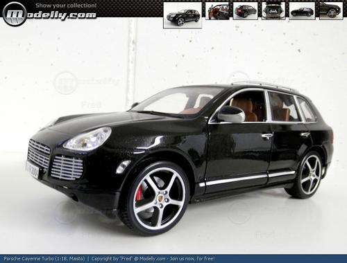 PORSCHE CAYENNE TURBO-1:18 SCALE-BY MAISTO