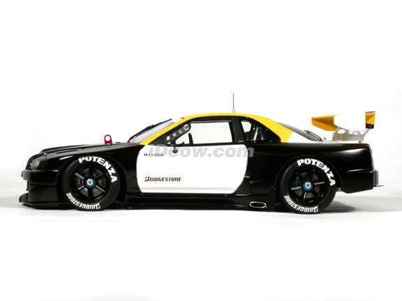 2001 Nissan Skyline R34 GTR JGTC Test Car diecast model car 1:18 scale die cast by AUTOart