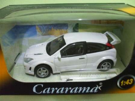 Cararama 1-43 Ford Focus white