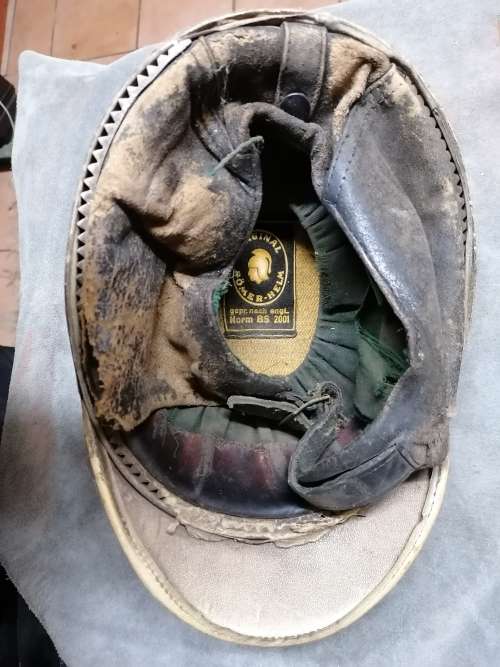 Classic motorcycle helmet