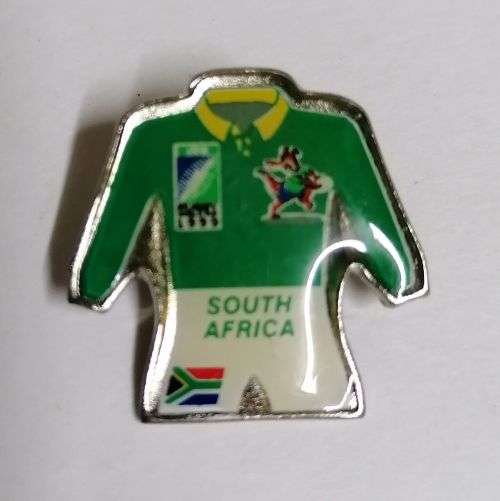Springbok lapel badge Rugby World Cup 1999