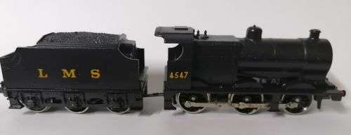 Lima Fowler 4F LMS black loco 4547 HO