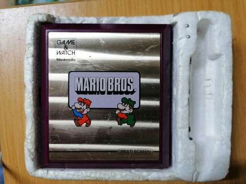 Mario Bros Game and Watch Vintage collectable