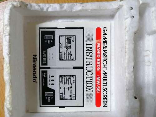 Mario Bros Game and Watch Vintage collectable