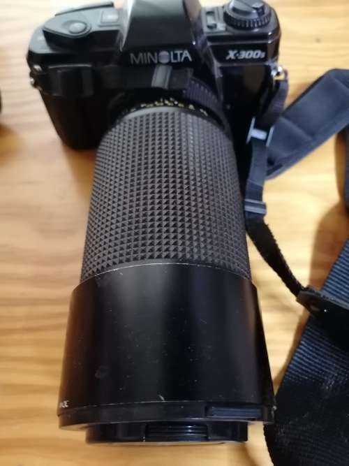 Minolta X300s 35mm camera
