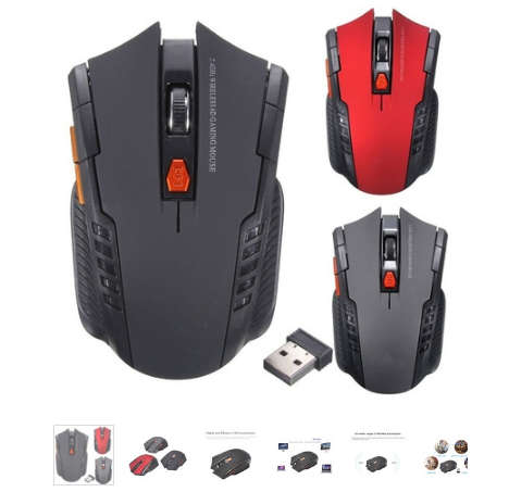 Free gift, only pay R50 shipping; Mini 2.4G Wireless Optical Mouse Game Wireless Mouse Receiver with