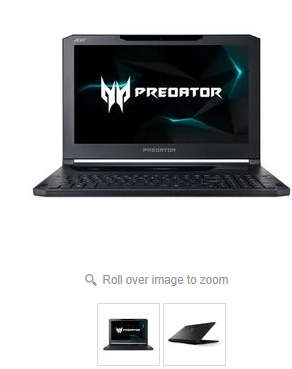 Acer Predator Triton Intel Core i7-7700HQ 15.6" Gaming Notebook