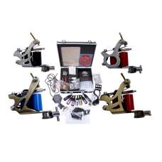 4 Machine Tattoo Kits + FREE INK