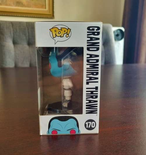 Star Wars Rebels GRAND ADMIRAL THRAWN Funko Pop #170 2017 Galactic Convention