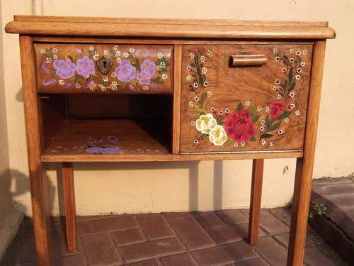 VINTAGE OAK CABINET