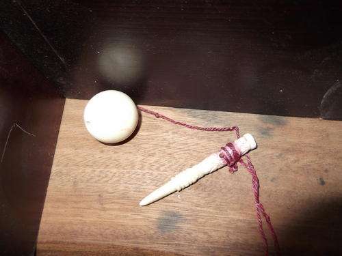 IVORY "CATCH THE BALL" POSSIBLY VICTORIAN PERIOD