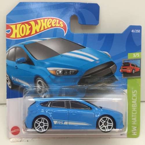 2022 Hotwheels Ford Focu RS - HW Hatchbacks