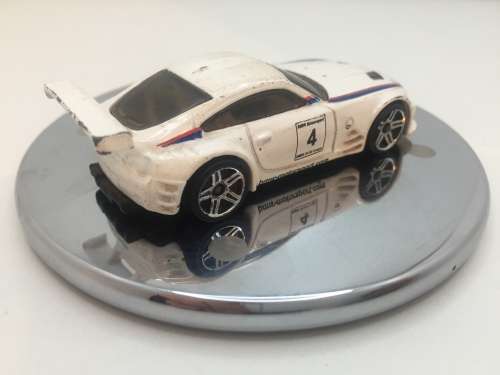 Hotwheels BMW  Z4 M coupe - White racing livery  - Loose / Uncarded - Playworn - Fair condition.