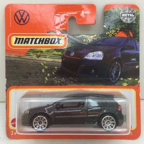 Matchbox Volkswagen Golf 5 GTI- Black - Carded - Excellent condition