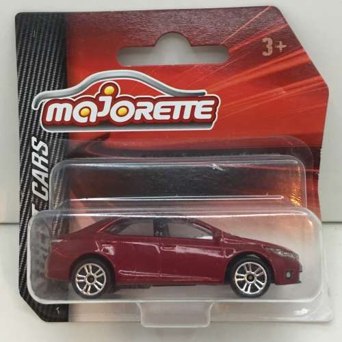 Majorette Toyota Corolla  - Maroon - Carded - Excellent condition