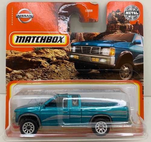 Matchbox `95 Nissan Hardbody (D21) - Blue - Carded - Perfect condition