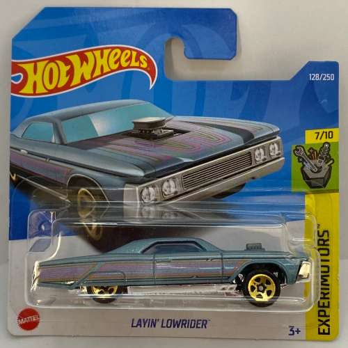 Hotwheels Layin` Lowrider - Blue - Carded - Great condition