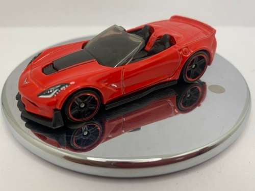Hotwheels Chevrolet Corvette C7 Z06 Convertible - Red - Loose / uncarded - Excellent condition