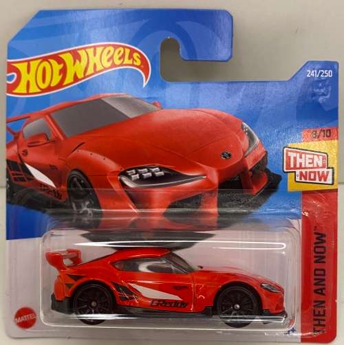 Hotwheels `20 Toyota GR Supra - Red - Carded - Perfect condition