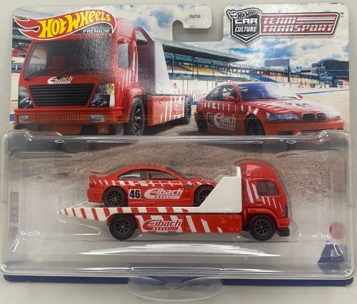 Hotwheels -BMW M3 E46 & Aero Lift - Team Transporter #29