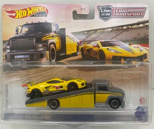 Hotwheels -Volkswagen Corvette C8.R & Carry On - Team Transporter #36