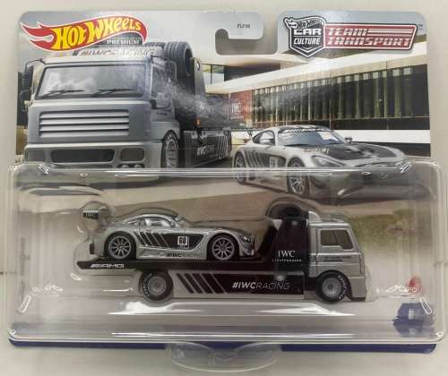 Hotwheels -`16 Mercedes AMG GT3 & Fleet Street - Team Transporter #48