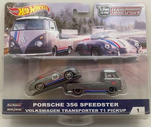 Hotwheels - Porsche 356 Speedster & Volkswagen Transporter T1 - Team Transporter #1