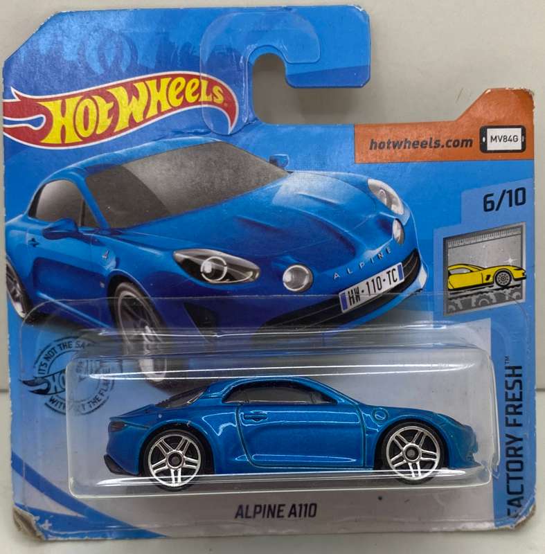 Hotwheels Alpine A110 - Blue - Carded
