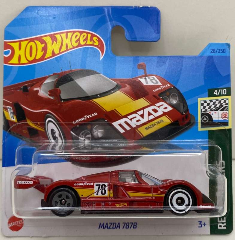 Hotwheels 787B - Red- Carded