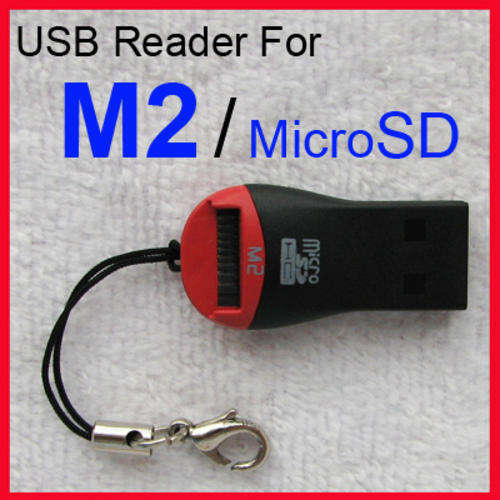 MARK DOWN !!!!! Ideal Gift !!!!! NEW M2 and  MicroSD T-Flash 2.0 Memory Card Reader