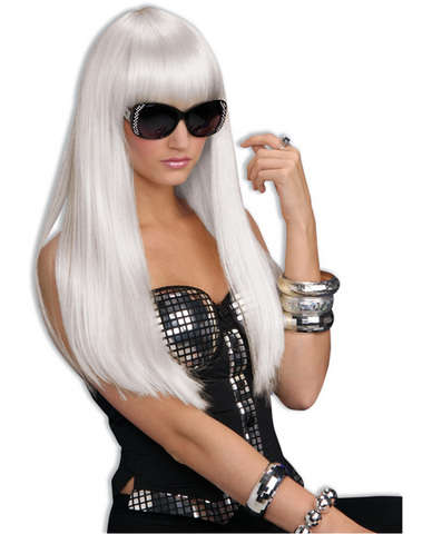 White Hot Costume Wig