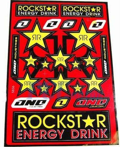 ROCKSTAR DECAL STICKERS
