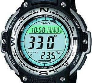 CASIO OUTGEAR , 4 X 4 , HIKING , SCUBA DIVING , TWIN SENSOR , DIGITAL COMPASS , THERMOMETER