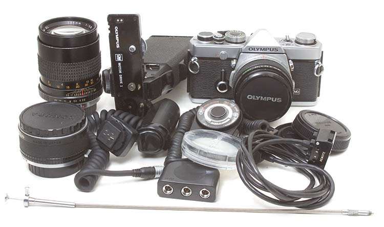 Vintage Olympus OM1n camera joblot ** excellent working condition **
