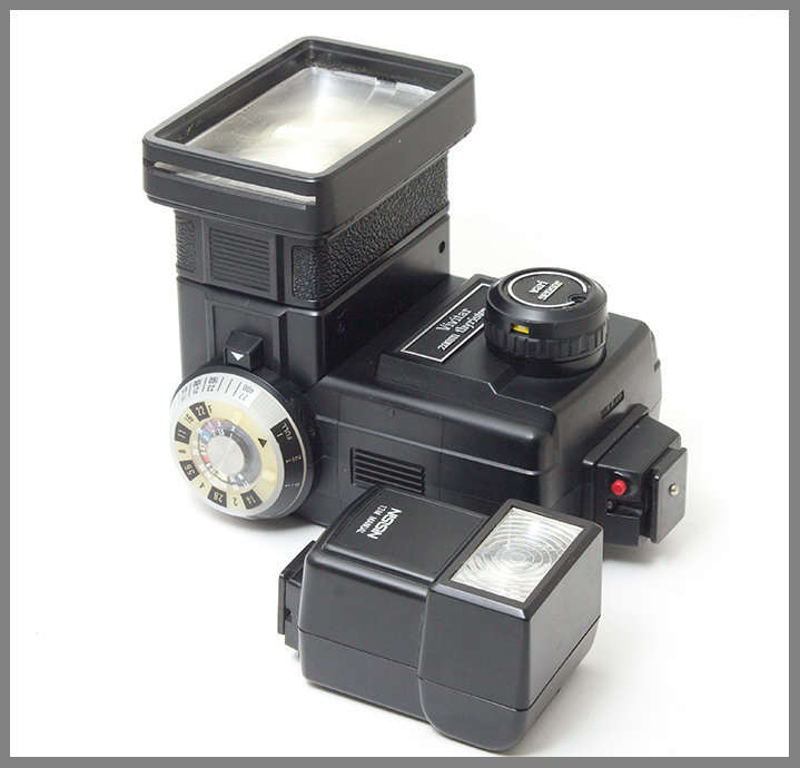 Vivitar zoom thyristor model 285 flash with vari sensor  ** low sync voltage **
