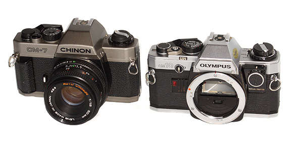 OLYMPUS AND CHINON ***TESTED WORKING***