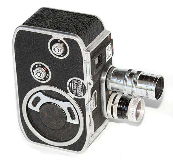 VINTAGE BOLEX 8mm MOVIE CAM  **WORKING**