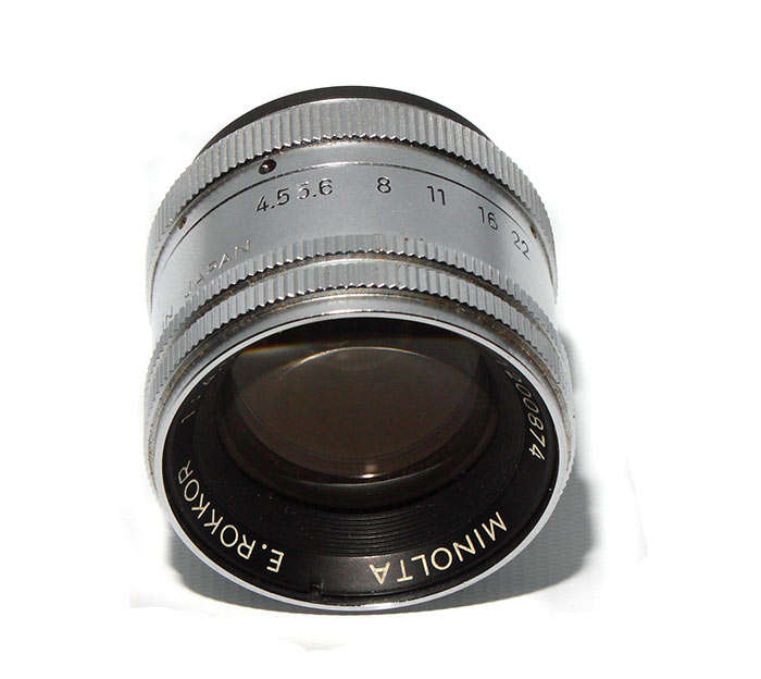E -Rokkor enlarger lens **105mm /4 .5 **